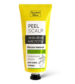 ЗОЛОТОЙ ШЕЛК маска-пилинг "AHA+BHA кислоты" генеральная уборка для кожи головы 50мл