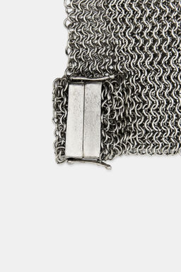 METAL MESH GLOVE - Zara фото 5