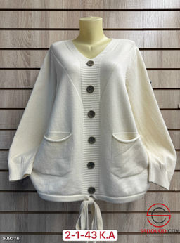 свитер женский с карманами - Bruno фото 4