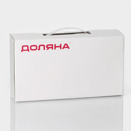 Контейнеры Доляна Коралл, 390/530 мл, набор 2 шт., с крышкой, стекло, прозрачные  фото 10