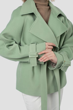 Пальто женское демисезонное (пояс)