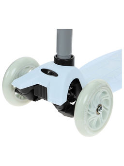 Самокат GRAFFITI Baby, колёса световые PU 120/70 мм, ABEC 7, цвет серый