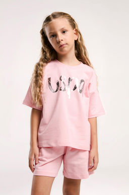 K_z _ocuk Somon Pijama Tak_m_ Sepette S_rpriz _ndirim - U.s. polo assn фото 2