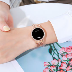 Часы наручные Skmei женские электронные 1669rose-gold