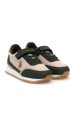 Erkek _ocuk Haki Spor Ayakkab_ Sepette S_rpriz _ndirim