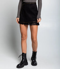 Юбка #КТ2510, чёрный - Dommod фото 2