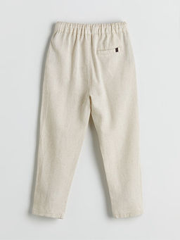 Beli Lastikli Keten Erkek ?ocuk Pantolon