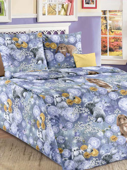 Комплект постельного белья 1,5 спальный Моя зайка