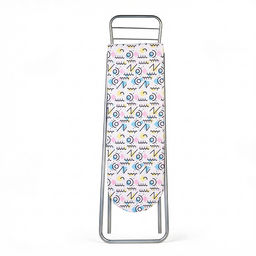 Доска для глажения металлическая, принт зигзаги