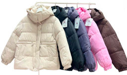 K13351 Куртка весенняя (утеплитель синтепон) КОРИЧНЕВЫЙ