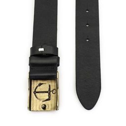 Ремень мужской кожаный ДРВ 40501-38/БЧ - Sergio valentini фото 7