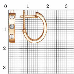 СЕРЬГИ 34615317Дч - Красная пресня фото 2