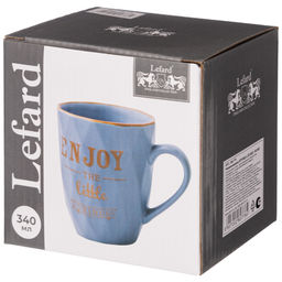 КРУЖКА LEFARD, 340 МЛ 12*8,6*10,3СМ  фото 2