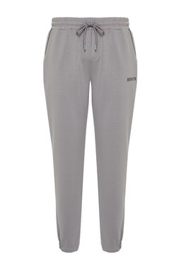 TRENDYOL MAN Lacivert Regular Fit Bask?l? Biyeli Lastik Paca Esofman Alt? TMNSS22EA0121 - Trendyolmilla фото 7