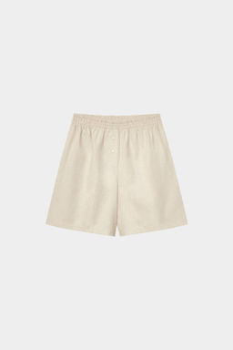 Шорты изо льна на резинке - Mollis фото 6