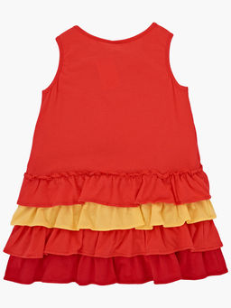 Платье для девочки UD 3182 коралловый - Mini maxi фото 4