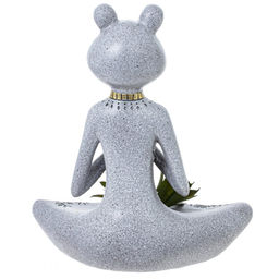 Фигурка декоративная "Лягушка", L18,5 W10,5 H21 см