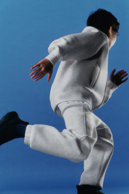 SUDADERA CREMALLERA SPORTY / Gris vigor? - Zara фото 3