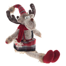Игрушка набивная "Олень", L22 W16 H74/24 см, 2в.