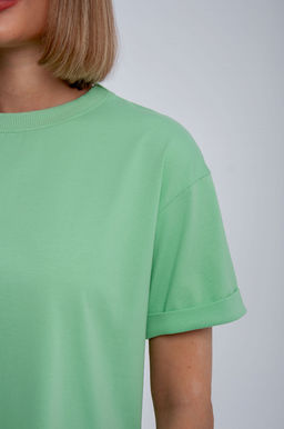 Арт. 31117 Футболка женская 44-52 (5 шт) Цвет:салатовый - Калинка фото 19