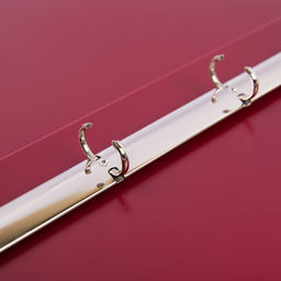 Expert Complete PRISMA Папка на 4 О-кольцах A4 700 мкм 25 мм эффект 3D 4 шт. d - 17 мм рубиновый new EC211400126