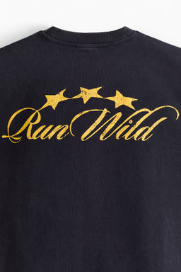 Camiseta boxy Oversized Fit - H&m фото 7