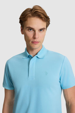 Erkek Aqua Slim Fit Polo Yaka Basic Ti__rt