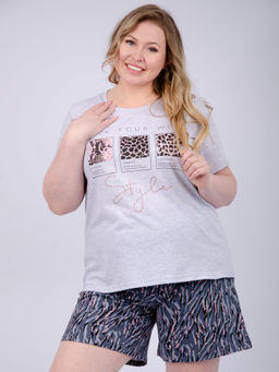 Пижама "Африканка 6" шорты, трикотаж