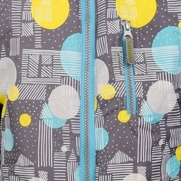 Зимний комбинезон для детей с лямками, MATTY 2210 Серый-жёлтый - Caimano фото 12