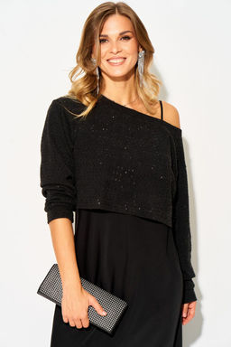 Джемпер LAIKONY 504-1 черный