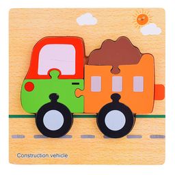 Пазл-вкладыш Грузовичок