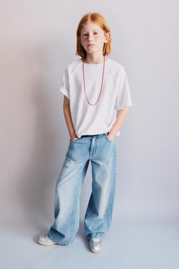 WIDE LEG JEAN - Zara фото 4
