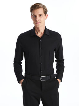 Slim Fit Uzun Kollu Oxford Erkek G?mlek
