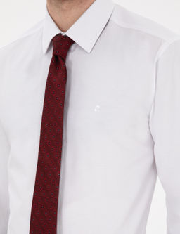Beyaz Regular Fit Uzun Kollu Basic G_mlek
