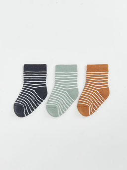 ?izgili Erkek Bebek Soket ?orap 3l?