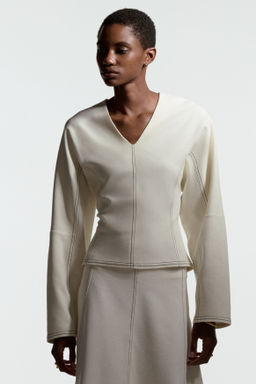 Top con escote en V - H&m фото 4