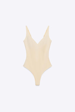 STRAPPY POLYAMIDE BODYSUIT - Zara фото 13
