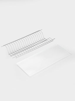 Сушилка для посуды с поддоном для шкафа 60 см, 56.5×25.6 см, хром