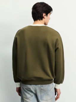 Толстовка с контрастным воротником / Zarina  фото 5