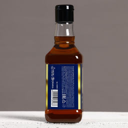 Подарочный набор Богатства и успеха!, гель для душа виски 250 мл и мочалка для тела, Чистое счастье