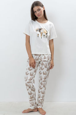 ФУТБОЛКА ЖЕНСКАЯ арт. 5501W-20247.3H-921.1283 - Almando melado фото 3