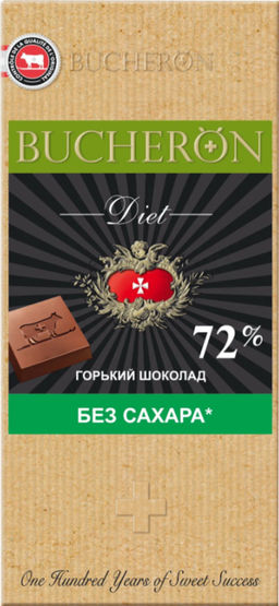 BUCHERON. Diet. Горький 70 гр. карт.упаковка