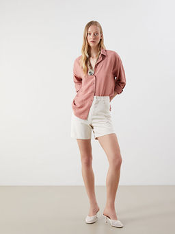 Bermuda Fit Kad?n Jean ?ort
