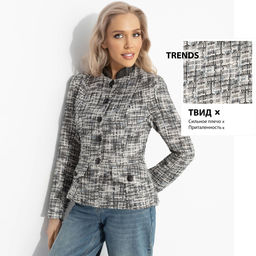 Жакет приталенный с подплечниками, Взрыв эмоций