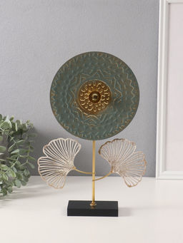 Фигурка металл Круглый цветок, 6?19.5?32 см