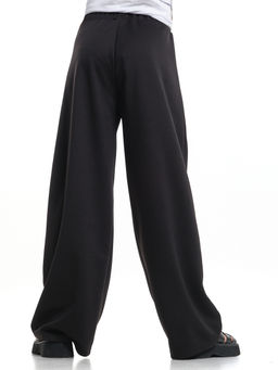 Брюки палаццо школьные штаны детская одежда девочке 33-7874 синий - Mini maxi фото 10