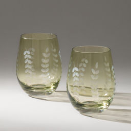 НАБОР СТАКАНОВ FLORA ИЗ 2 ШТ. 520 МЛ