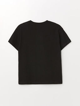 Bisiklet Yaka K?sa Kollu Bask?l? Erkek Bebek Ti??rt - Waikiki фото 2