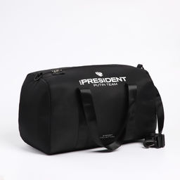 Сумка спортивная PRESIDENT, 47 x 28 x 24 см, цвет черный - Simaland фото 4