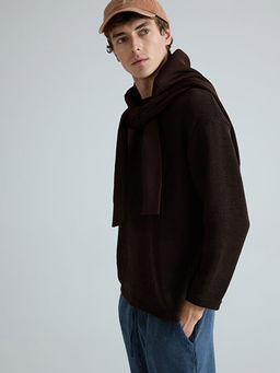 Bisiklet Yaka Erkek Triko Kazak